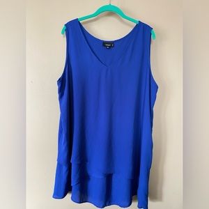 Premise Studio royal blue flouncy tank.